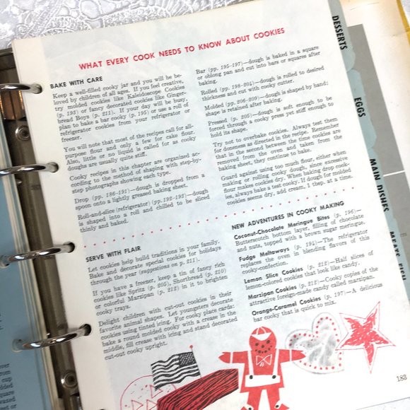 Betty Crocker 1961 Classic Picture Binder Cookbook VTG - Picture 11 of 16
